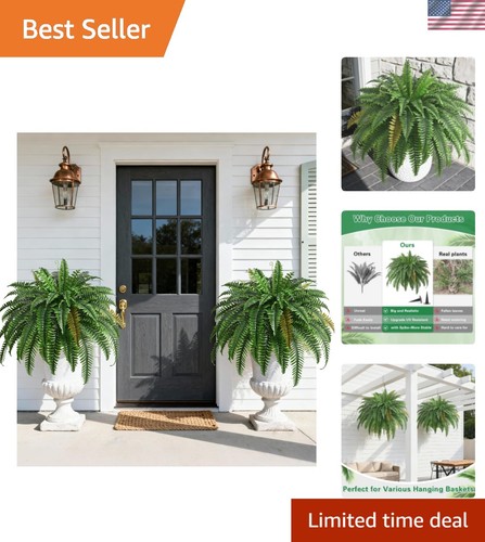 2pcs 45in fake ferns - fake, ferns-
